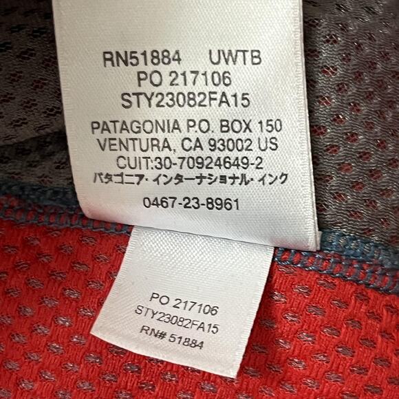 Patagonia Vest Womens Medium Blue Retro X Fleece Sherpa Zip Pockets Outdoor - Picture 8 of 11